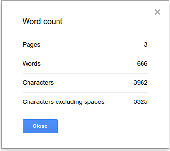 Spooky Wordcount