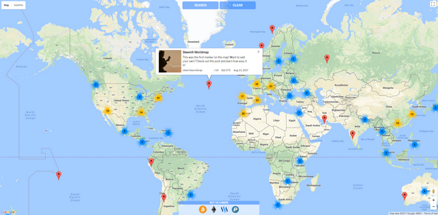 Steemit worldmap