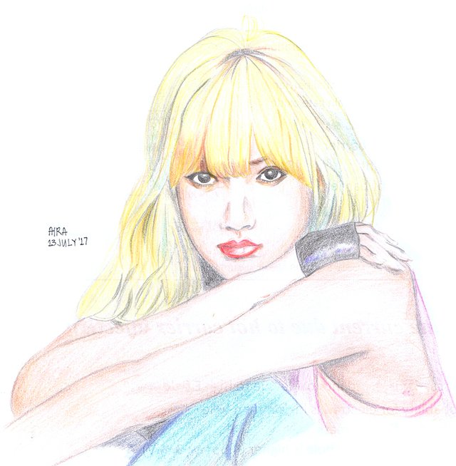 Portrait pencil drawing black pink lisa by sketch and shade  Videos