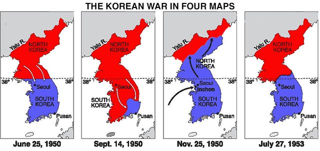 Korean War 1950 1953 History Of Usa 12 Steemit