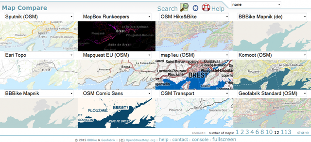 Map compare