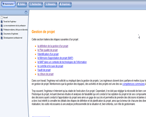 technique ingénieur gestion deprojet