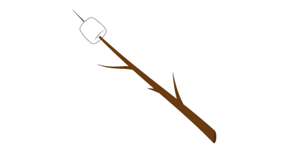 Isle Of Write Treasure Map Marshmallow Stick