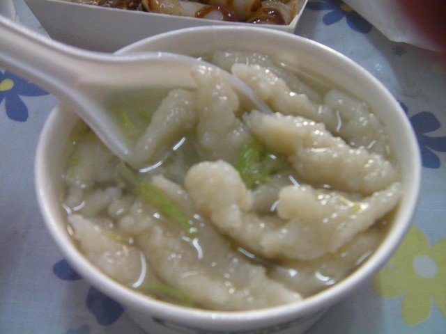 iamge of 生菜魚肉湯