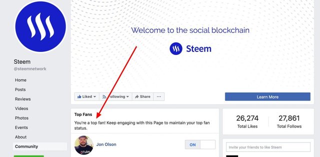 steem facebook