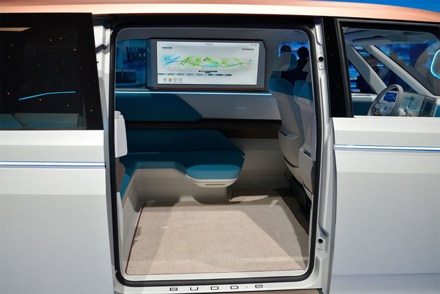 Future Car Volkswagen Budd E Concept Electric Minivan Steemit