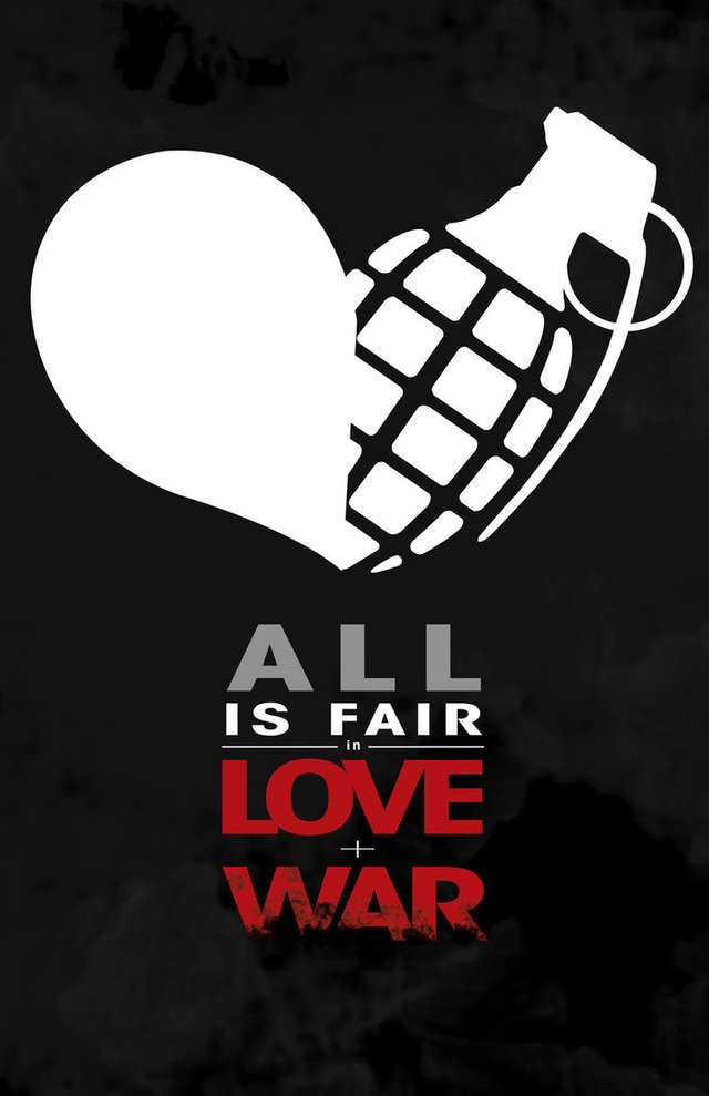All Is Fair In Love And War A Descriptive Poem Steemit