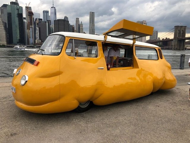 Erwin Wurm, Hotdog Bus New York City The Best Examples Of Public Art Vs Most Ugliest And Hated Art