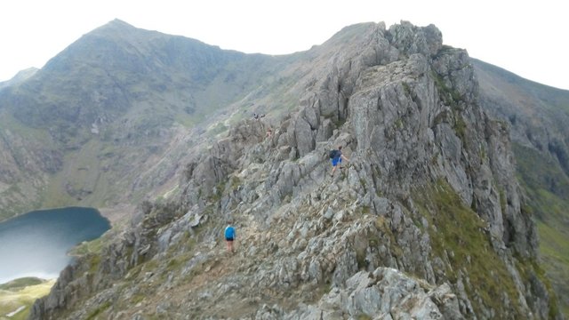 Snowdon On A Knife Edge Steemit