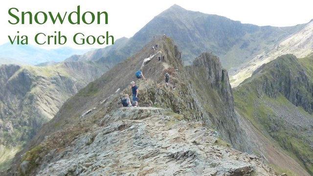 Snowdon On A Knife Edge Steemit