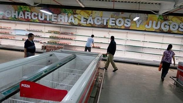 Empty Supermarket