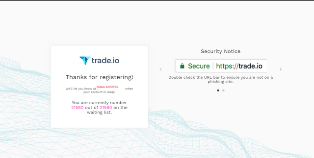 Trade.io Waitinglist