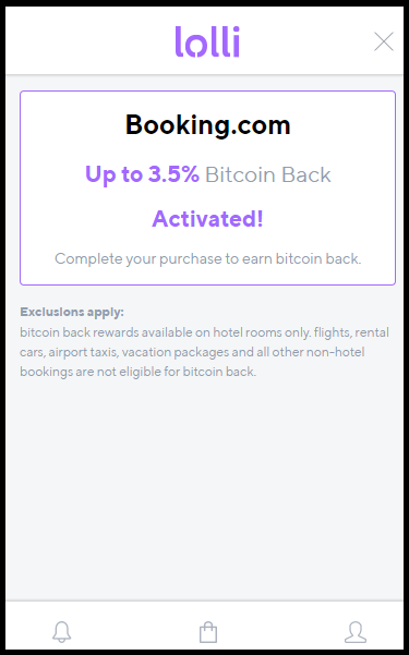 Lolli Earn Bitcoin While Shopping Online Lolli Travel Partners - 