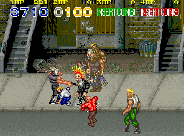 Crime Fighters Konami Arcade