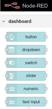 drag and drop palette in Node-RED makes Alexa voice control easy