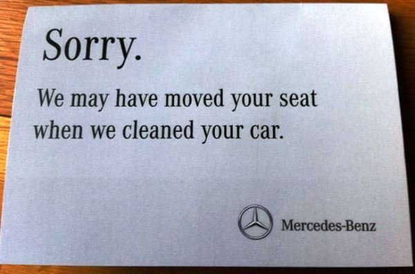 Mercedes Card