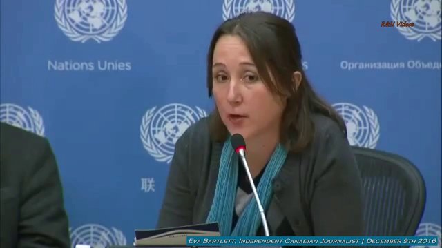 Eva Bartlett at the UN