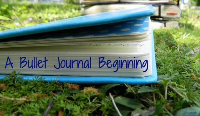A Bullet Journal Beginning