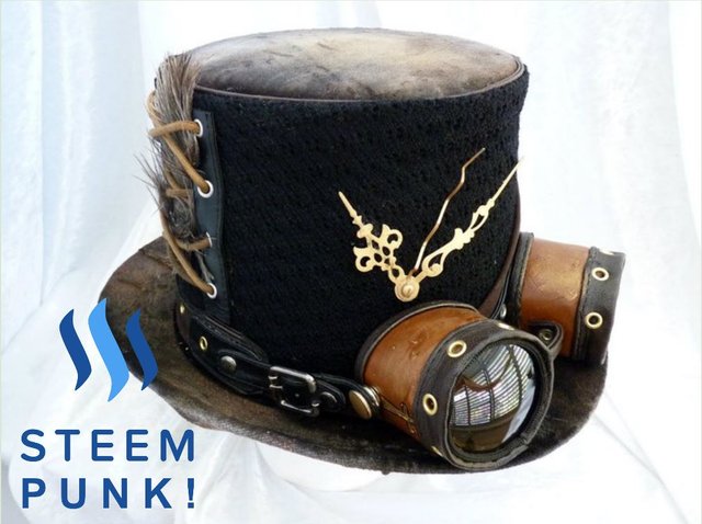 steem punk hat