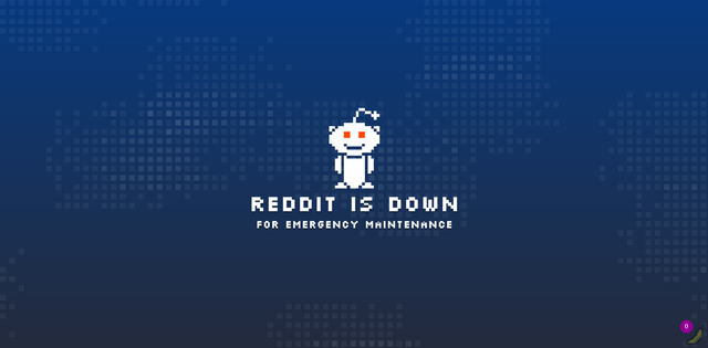 Reddit is down