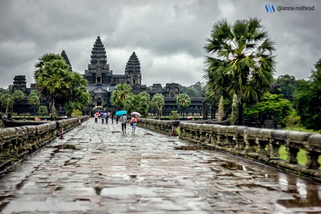 Angkor old bridge