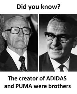 Now u Know-Founders of Puma and Adidas 