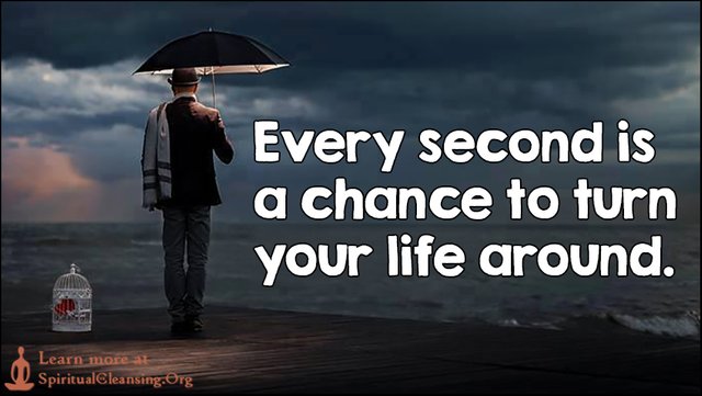 every chance to turn life around