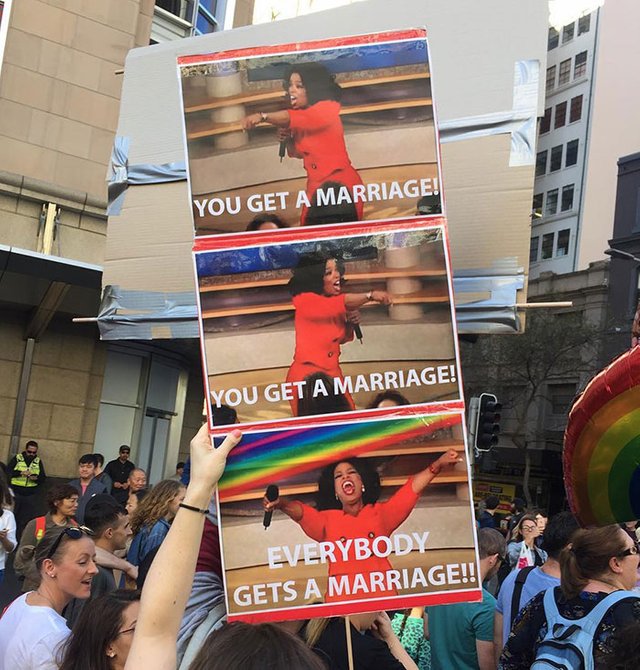 You Get A Marriage. You Get A Marriage. Everybody Gets A Marriage