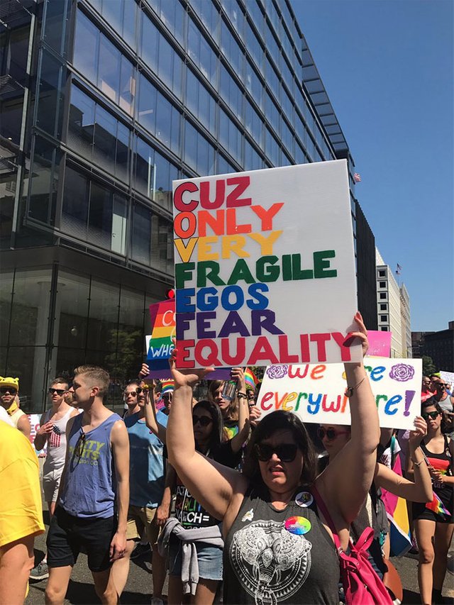 Cuz Only Very Fragile Egos Fear Equality