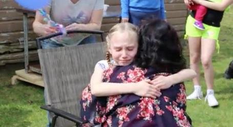 Image result for reunited with girl toddler