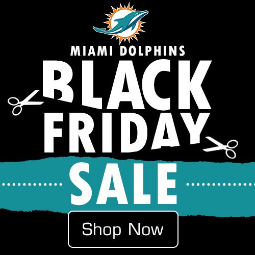 Miami Dolphins Black Friday Weekend Deals