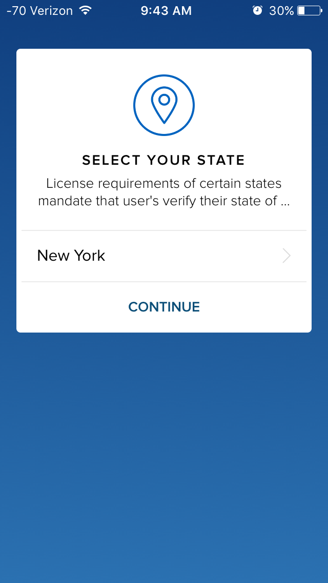 However, Coinbase's interface makes it simple to enter the basic personal information it needs to create your account.