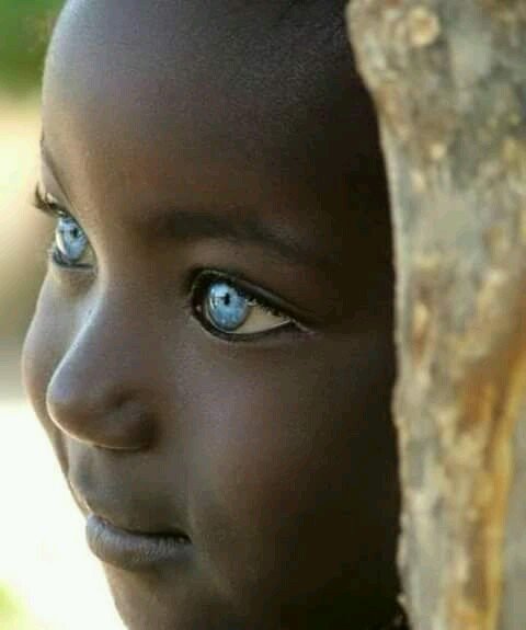 4 Beautiful African Girls With Blue Eyes 