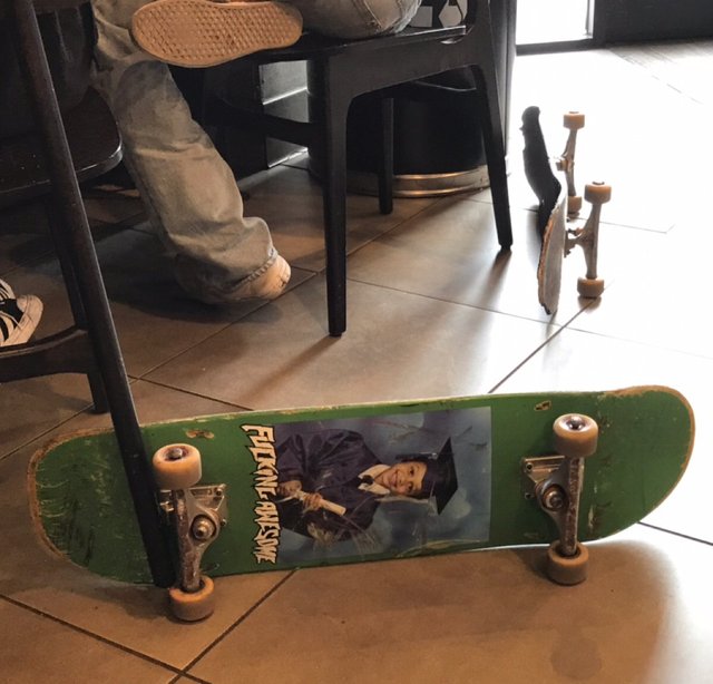 Starbucks Lobby Skateboard Rack Steemit