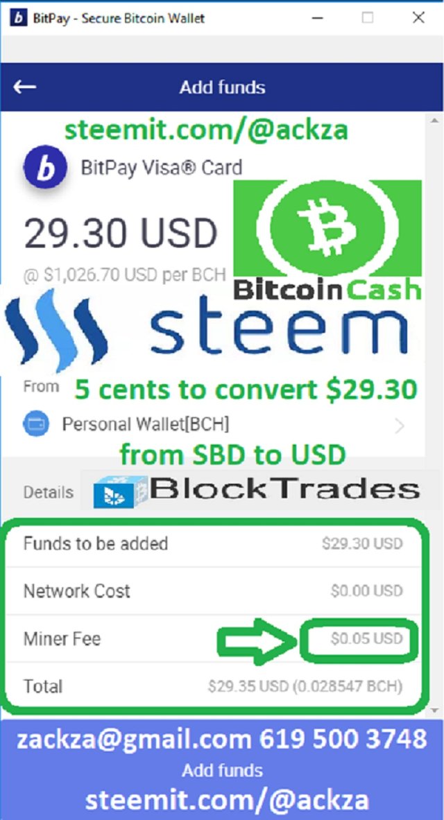 5 Cents To Convert Steem Sbd To Us Dollars Using Bitcoin Cash A!   nd - 