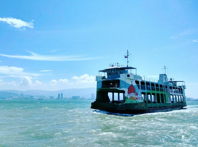 Seaview from Pengkalan Sultan Abdul Halim Ferry Terminal, Penang 