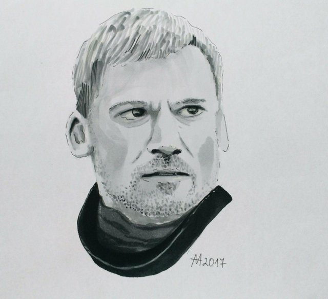 Drawing Jaime Lannister by laura.radicalcolor | OurArtCorner