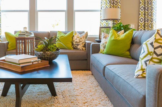 Living Area with Coffee Table and Couch