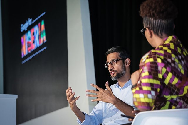 Sundar Pichai speaks on developments