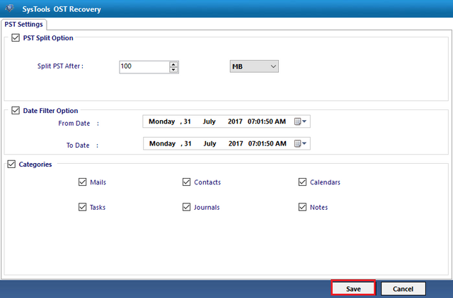 Outlook OST Recovery