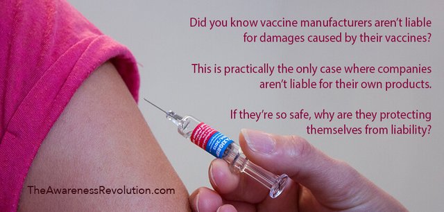 Vaccine Manufacturers Aren't Liable For Damages