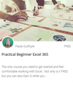 FREE beginner excel training