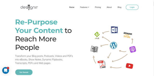 Repurpose your content with Designrr - The Flying Paper