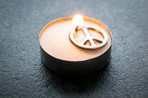 Peace Candle by Steve Johnson Pexels cc0