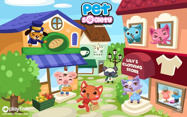 Shadow Craze: Pet Society in Facebook