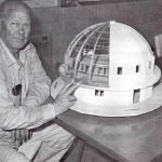 George Van Tassel with Integratron model