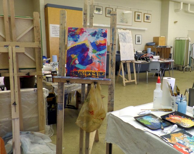 easel