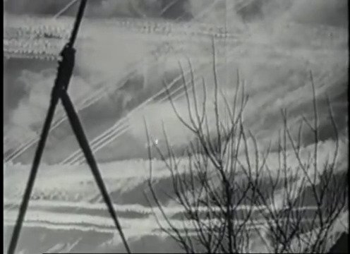 contrails over belgium 1945/1