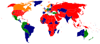 World map (based on File:BlankMap-World-USA-Ca...