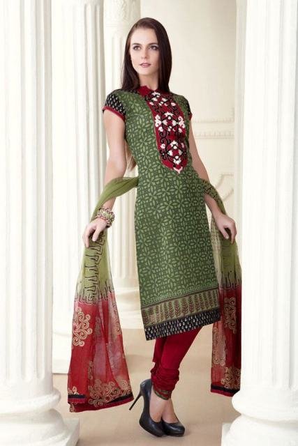 stylish girl salwar suit